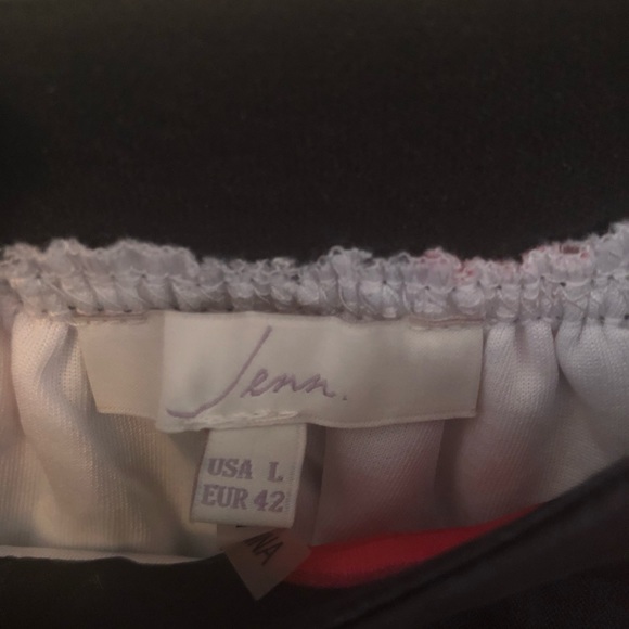 JENN. Black Red Polka Dots Circle Retro Skirt - Picture 5 of 8